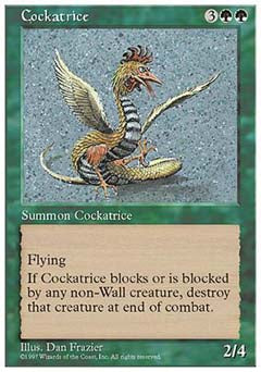 Cockatrice (5th Edition) Light Play