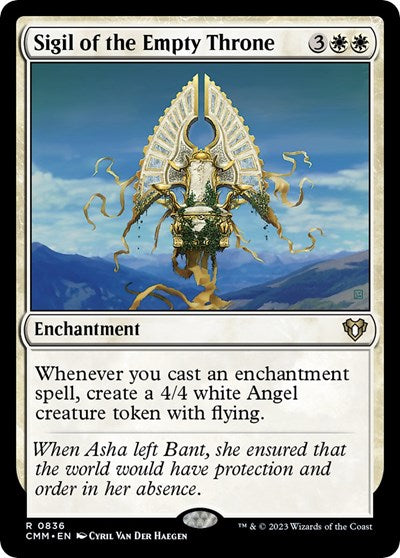 Sigil of the Empty Throne (Commander Masters) Near Mint