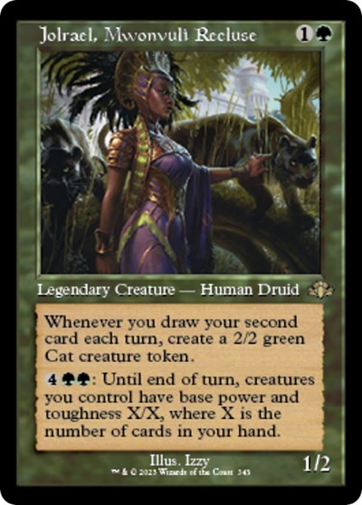 Jolrael, Mwonvuli Recluse (Retro Frame) (Dominaria Remastered) Medium Play