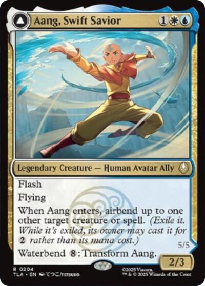 Aang, Swift Savior (Avatar: The Last Airbender) Near Mint
