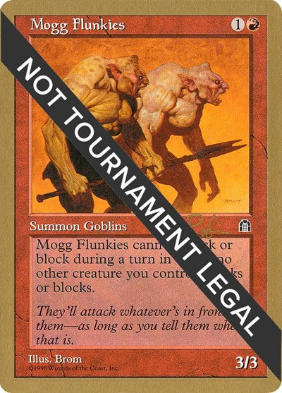 Mogg Flunkies - 1998 Ben Rubin (STH) (World Championship Decks) Light Play