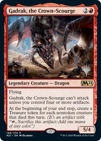 Gadrak, the Crown-Scourge (Promo Pack: Core Set 2021) Near Mint Foil