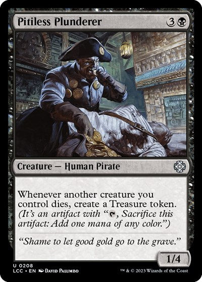 Pitiless Plunderer (Commander: The Lost Caverns of Ixalan) Light Play