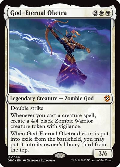 God-Eternal Oketra (Commander: Aetherdrift) Light Play