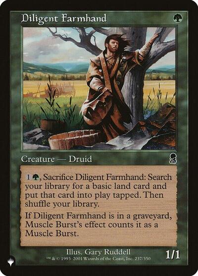 Diligent Farmhand (The List) Medium Play