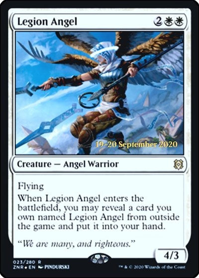 Legion Angel (Promos: Prerelease Cards) Light Play Foil