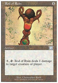 Rod of Ruin (Classic 6th Edition) Medium Play