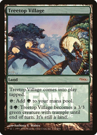 Treetop Village (Promos: FNM) Medium Play Foil