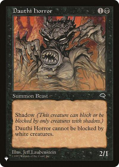 Dauthi Horror (The List) Near Mint
