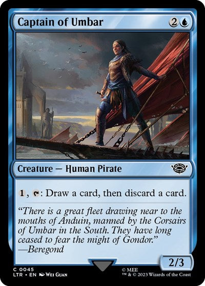 Captain of Umbar (Universes Beyond: The Lord of the Rings: Tales of Middle-earth) Near Mint