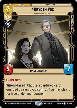 Dryden Vos Offering No Escape (Shadows of the Galaxy) Near Mint Foil
