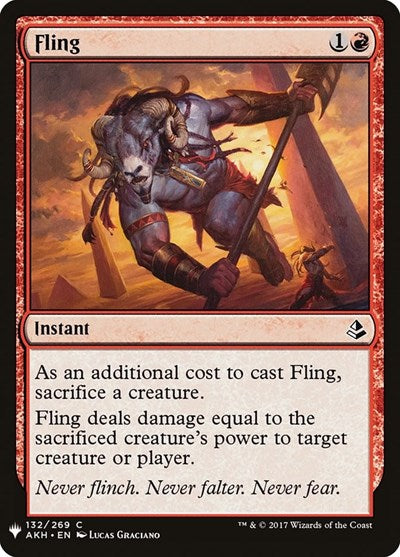 Fling (Mystery Booster) Near Mint