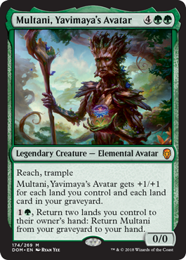 Multani, Yavimaya's Avatar (Dominaria) Medium Play