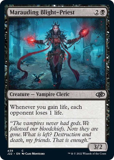 Marauding Blight-Priest (Jumpstart 2022) Light Play