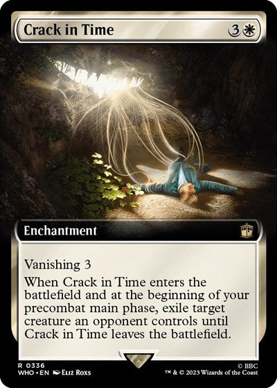 Crack in Time (Extended Art) (Universes Beyond: Doctor Who) Near Mint