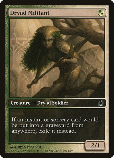 Dryad Militant (Promos: Game Day and Store Championship) Medium Play