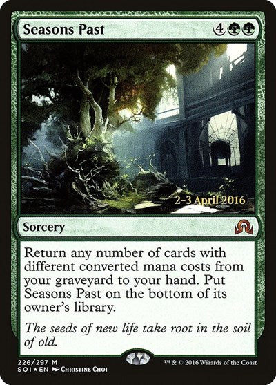 Seasons Past (Promos: Prerelease Cards) Near Mint Foil