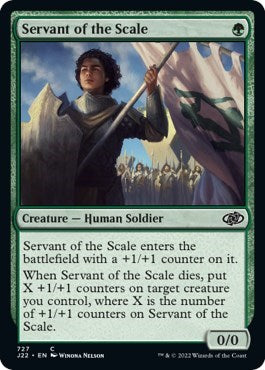 Servant of the Scale (Jumpstart 2022) Medium Play