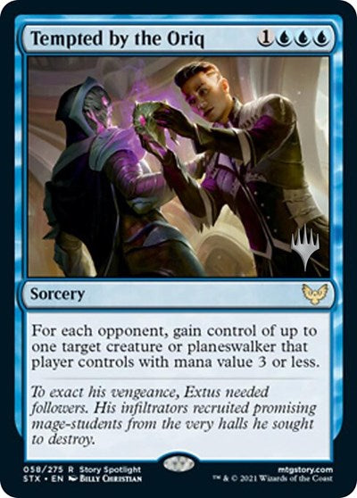 Tempted by the Oriq (Promo Pack: Strixhaven) Near Mint