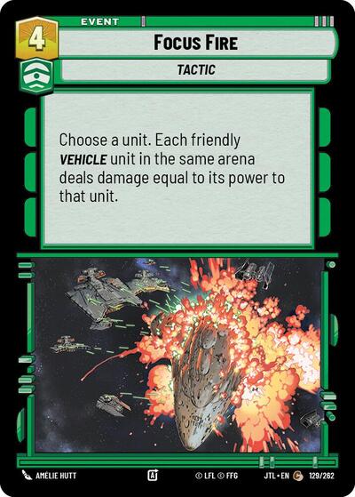 Focus Fire (Jump to Lightspeed) Near Mint
