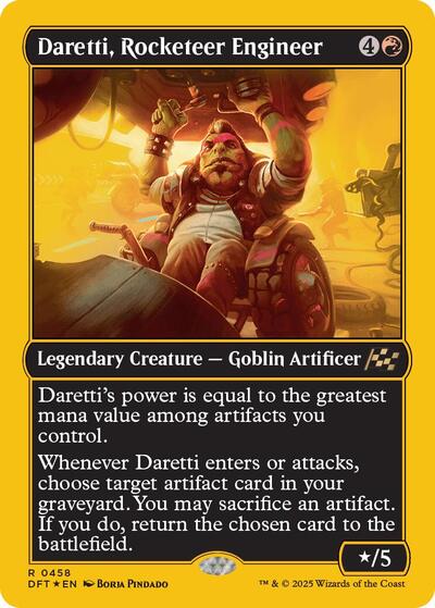 Daretti Rocketeer Engineer First Place Foil|0|0|0.00