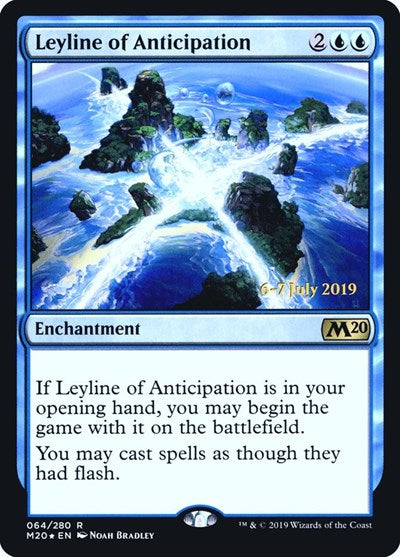 Leyline of Anticipation (Promos: Prerelease Cards) Light Play Foil