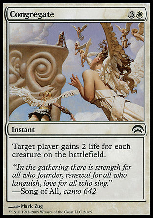 Congregate (Planechase) Medium Play