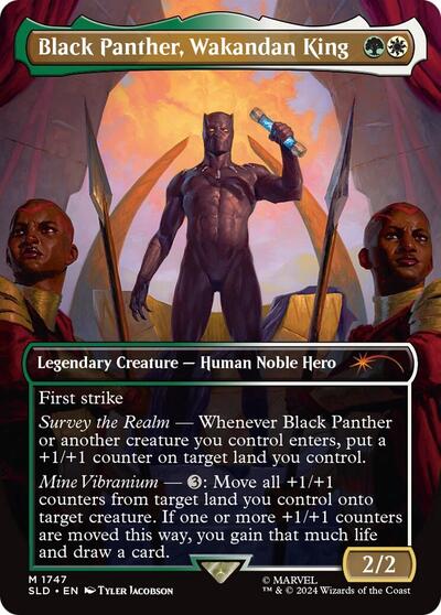 Black Panther Wakandan King Rainbow Foil|3|0|0.00
