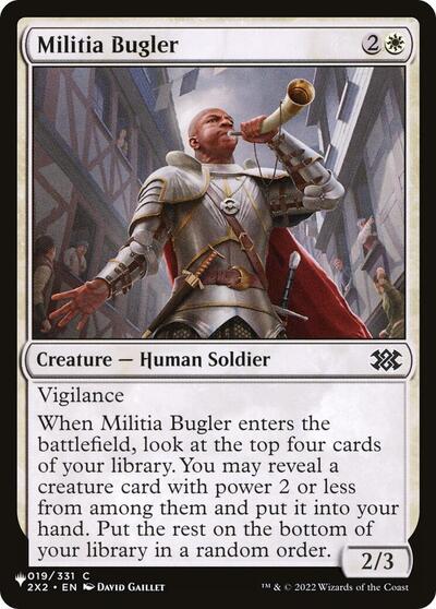 Militia Bugler (The List) Light Play