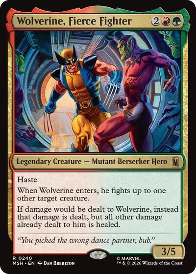 Wolverine Fierce Fighter|1|0|0.00