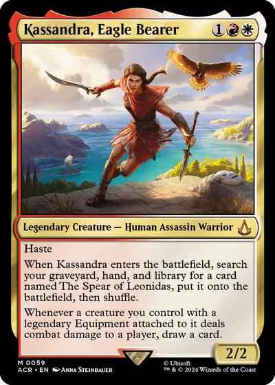 Kassandra, Eagle Bearer (Universes Beyond: Assassin's Creed) Near Mint
