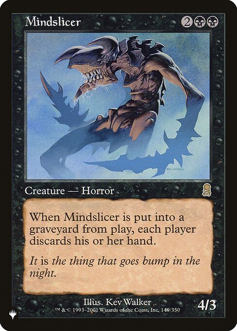 Mindslicer (The List) Light Play
