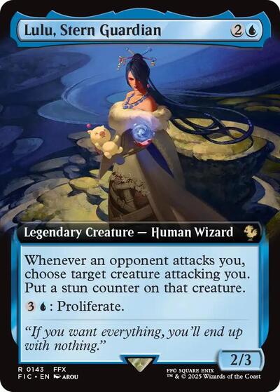 Lulu, Stern Guardian (Extended Art) (Commander: FINAL FANTASY) Near Mint