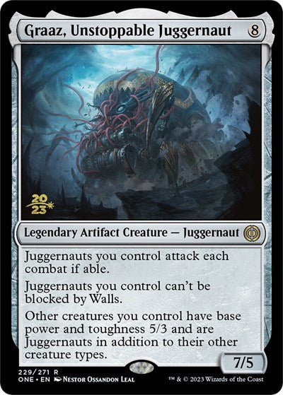 Graaz, Unstoppable Juggernaut (Promos: Prerelease Cards) Near Mint Foil