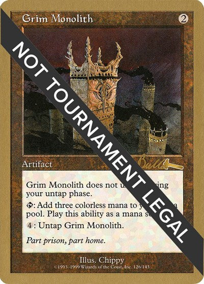 Grim Monolith 1999 Kai Budde ULG|0|0|0.00