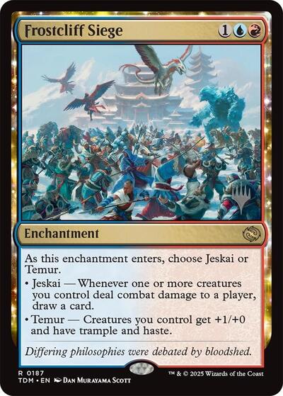 Frostcliff Siege (Promo Pack: Tarkir: Dragonstorm) Near Mint