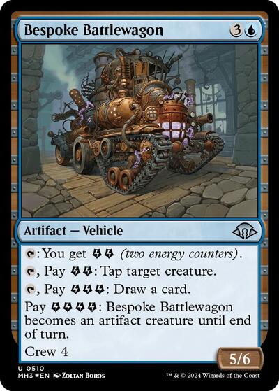 Bespoke Battlewagon (Ripple Foil) (Modern Horizons 3) Near Mint Foil