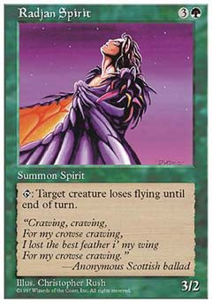 Radjan Spirit (5th Edition) Medium Play