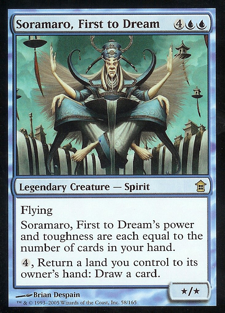 Soramaro, First to Dream (Saviors of Kamigawa) Near Mint Foil