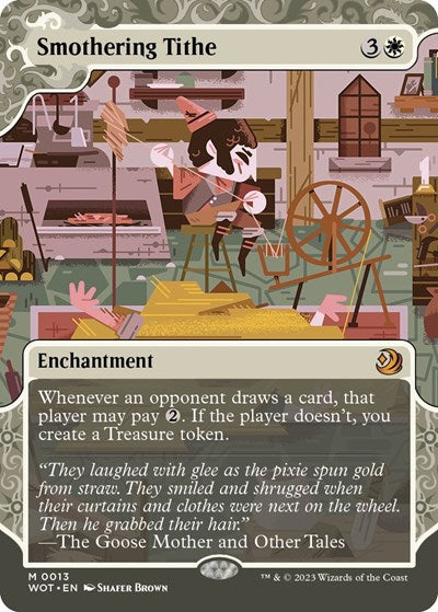 Smothering Tithe (Wilds of Eldraine: Enchanting Tales) Light Play