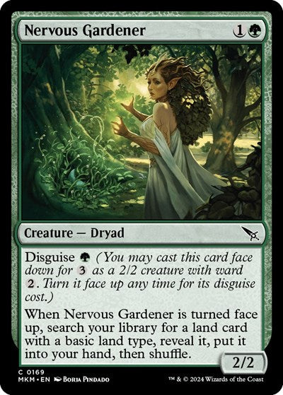 Nervous Gardener (Murders at Karlov Manor) Near Mint