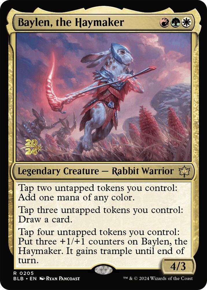Baylen, the Haymaker (Promos: Prerelease Cards) Near Mint Foil