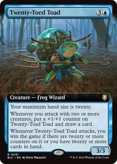 Twenty Toed Toad Extended Art|0|0|0.00
