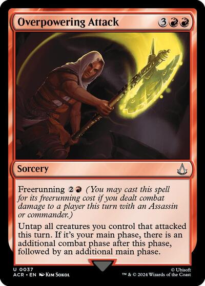 Overpowering Attack (Universes Beyond: Assassin's Creed) Medium Play
