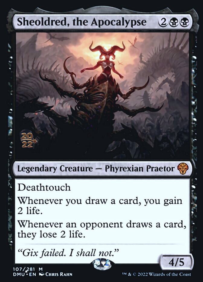 Sheoldred, the Apocalypse (Promos: Prerelease Cards) Near Mint Foil