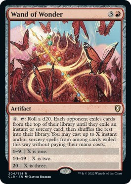 Wand of Wonder (Commander Legends: Battle for Baldur's Gate) Near Mint Foil