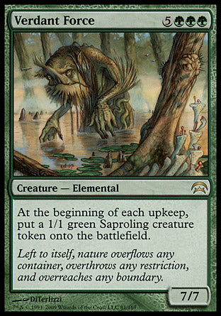 Verdant Force (Planechase) Near Mint