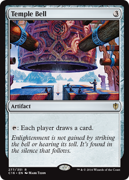 Temple Bell (Commander 2016 Edition) Heavy Play