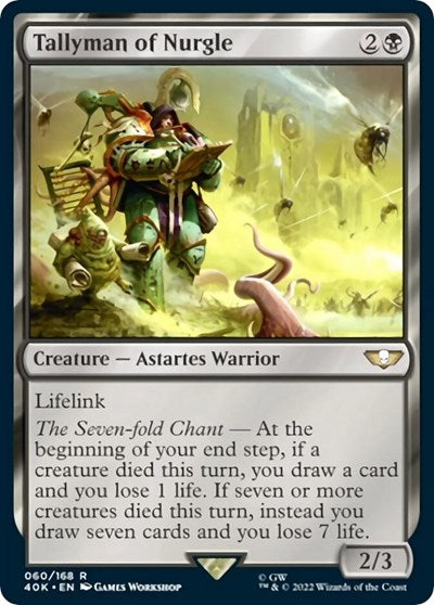 Tallyman of Nurgle (Universes Beyond: Warhammer 40K) Light Play