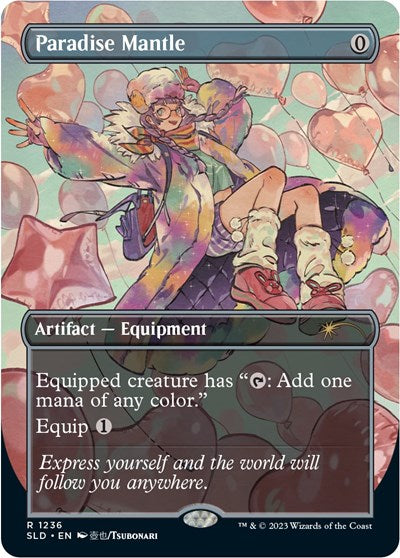 Paradise Mantle (Secret Lair) Medium Play Foil